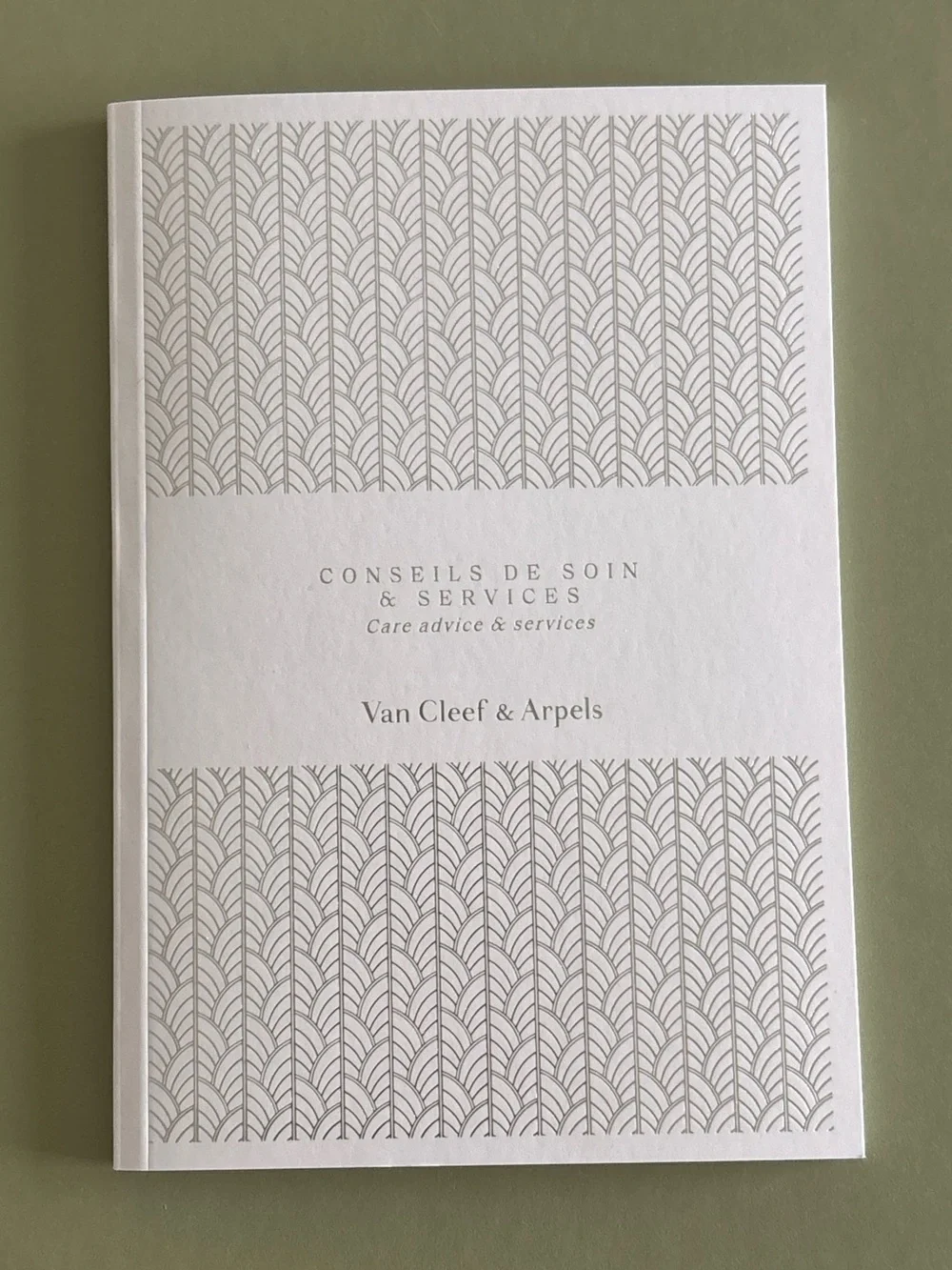 Van Cleef & Arpels Light Green Storage Box